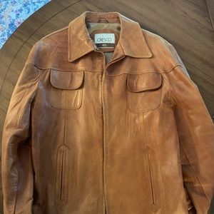 Vintage leather jacket fresco